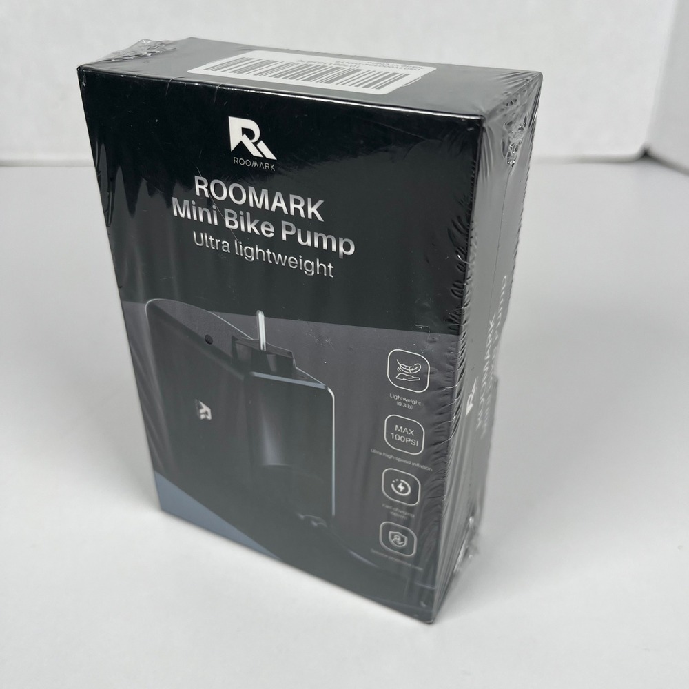 Roomark‎ Mini Bike Pump HT09 Ultra Lightweight Portable Electric Inflator 100PSI